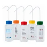 Daihan Science VITLAB VITsafeTM PE & PP Safety Imprinted Wide-neck Wash Bottle, with VENT-CAP,