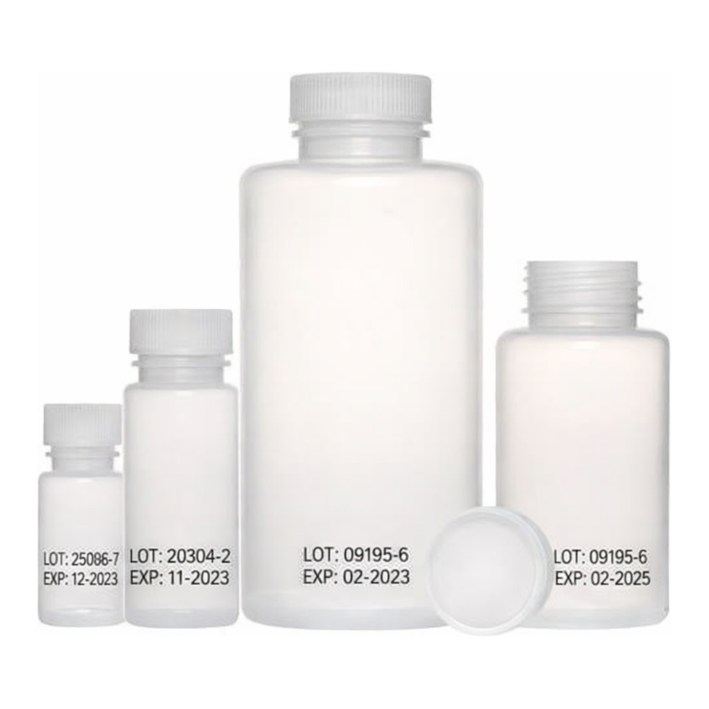 Merck AzlonÂ Polypropylene Wide Neck Round Bottles with Screw Cap