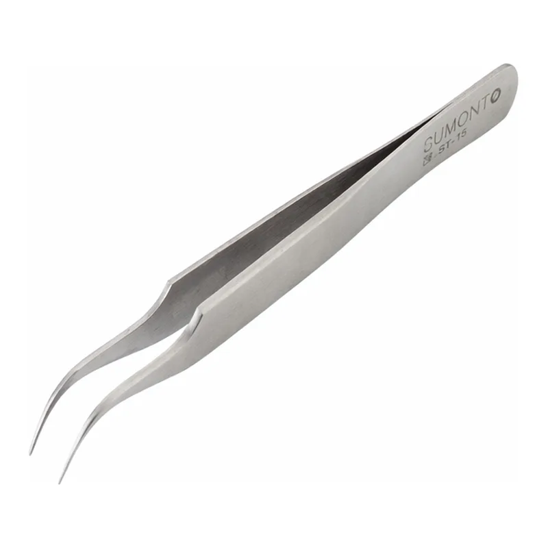AS ONE Tweezer PrecisIon Clean-Pack, 정밀핀셋 No.7B(독수리 발톱형으로 날의 안쪽에 홈이 있음)