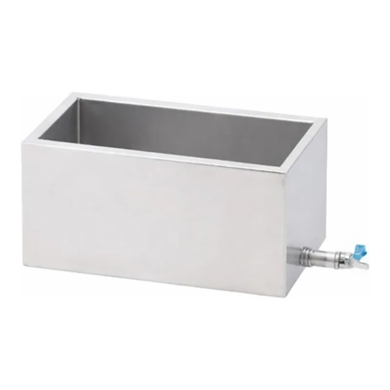 AS ONE Stainless Steel Tank Square Type with Drain Valve 20A Insulated Type I 25L
