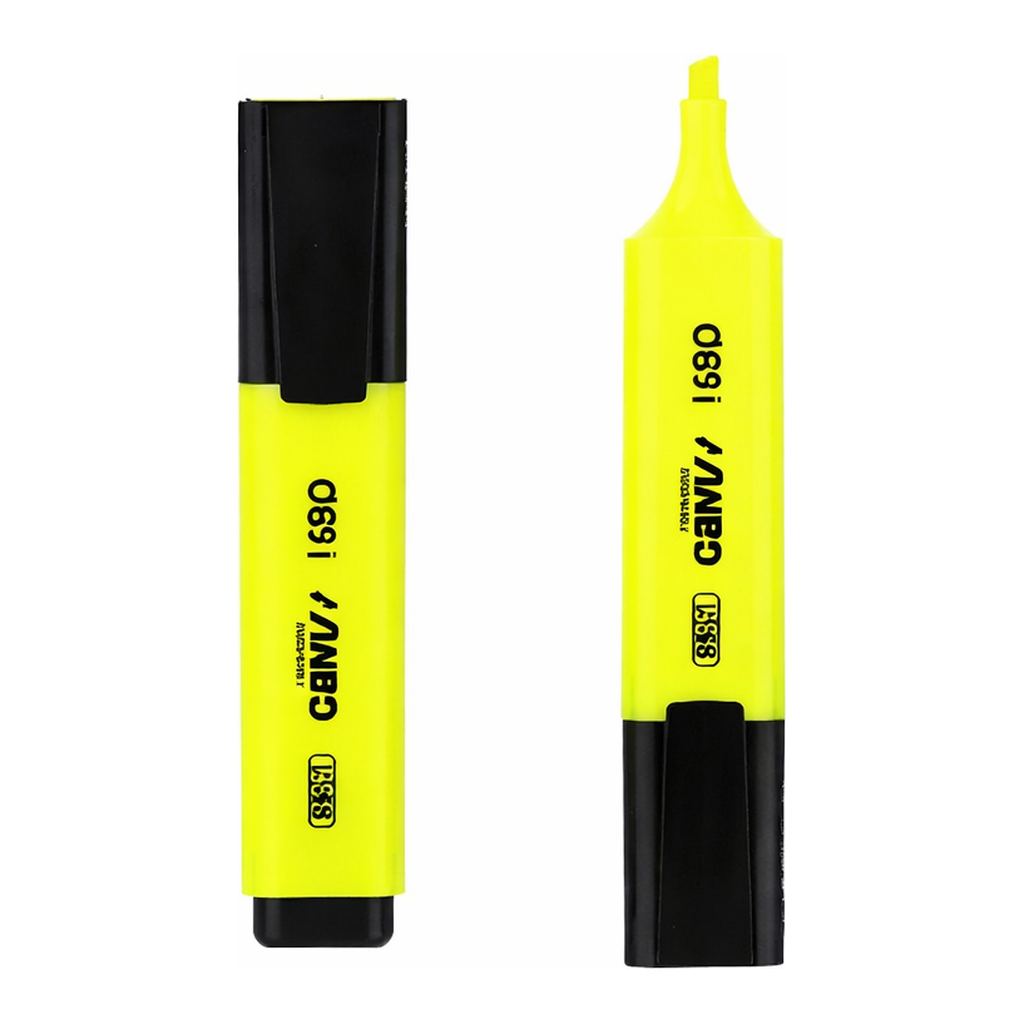 OFFICENEX DELI EU366 형광펜(노랑/1~5mm)