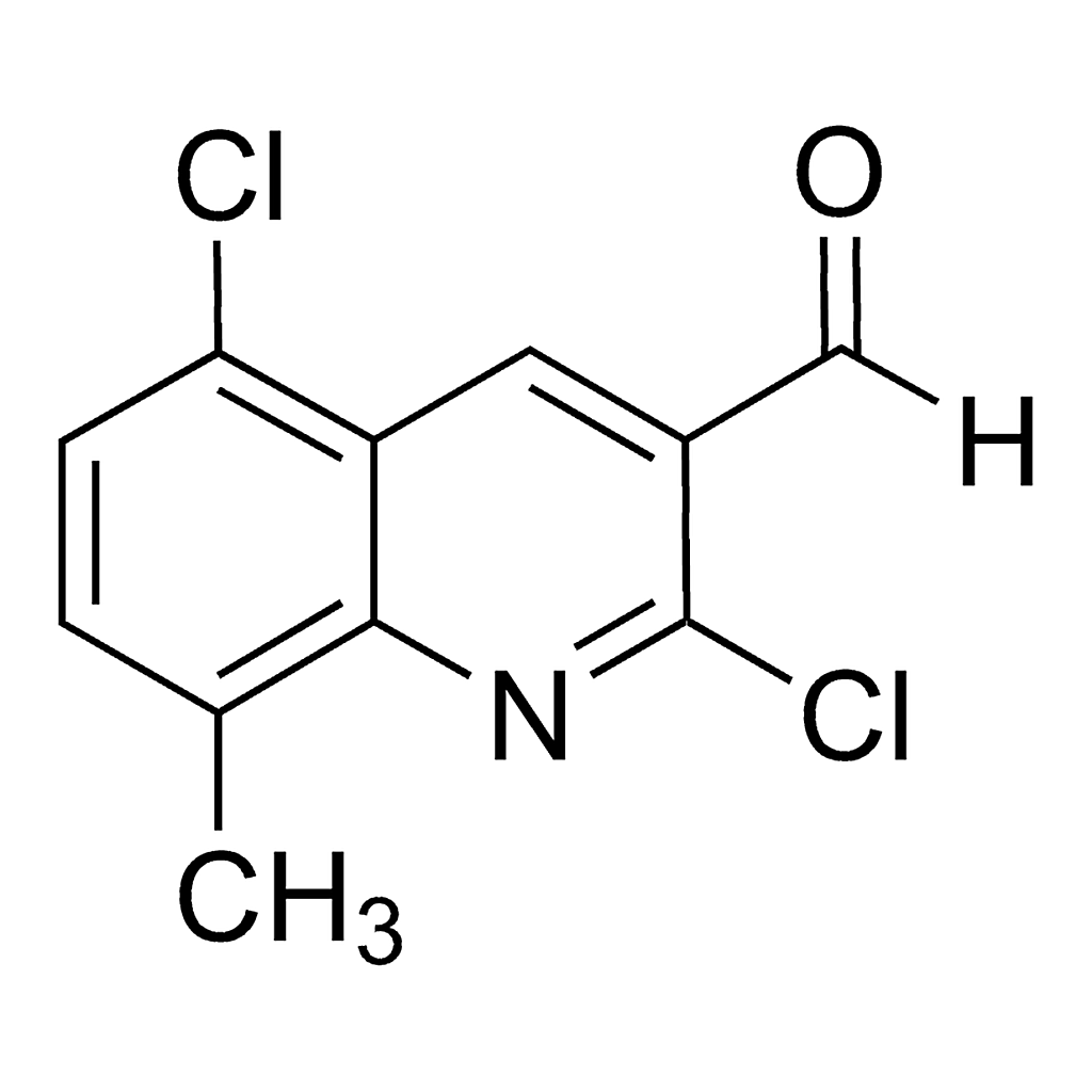 Merck 2,5-Dichloro-8-methylquinoline-3-carboxaldehyde