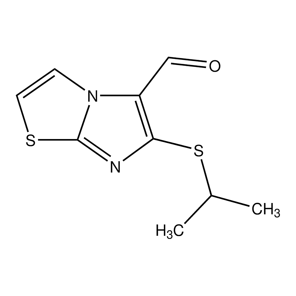Merck 6-(Isopropylthio)imidazo[2,1-b]thiazole-5-carbaldehyde