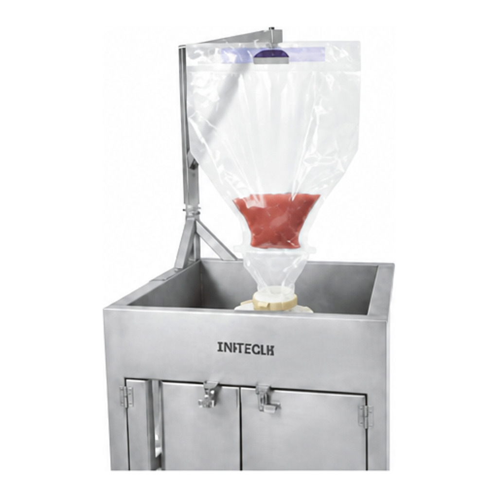 STD Powder Bag (PWD Port) with pinch clamp