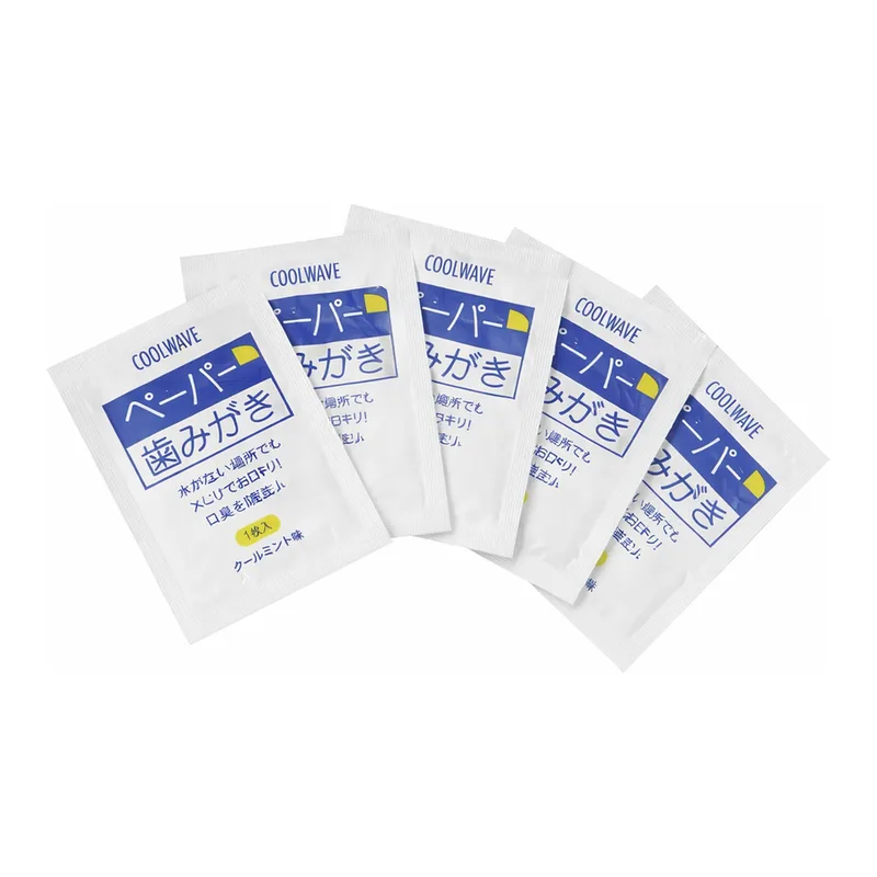 AS ONE Paper Toothpaste, 종이 치약