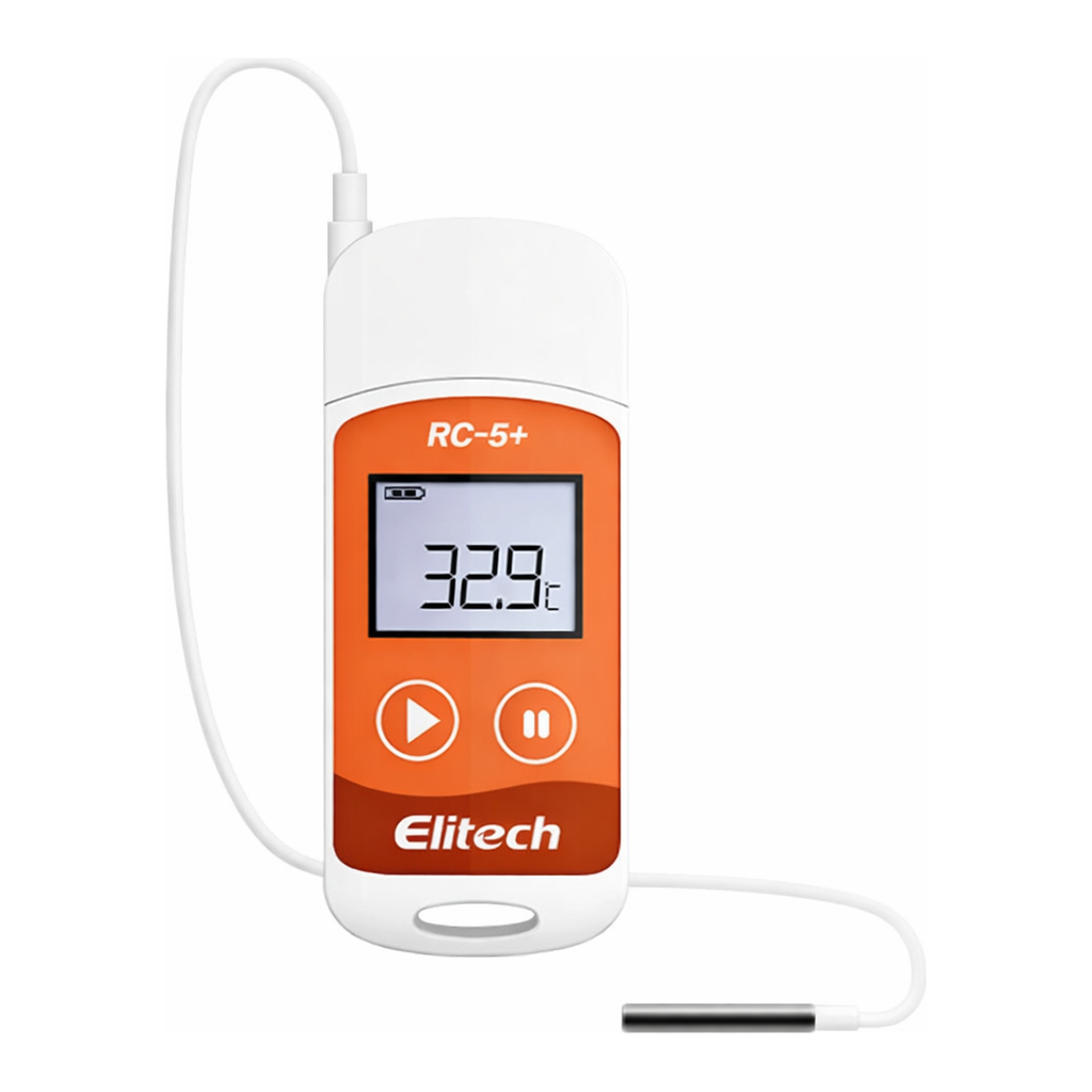 Elitech Elitech RC-5K+TE 온도기록계 냉동용 냉장용 외장센서 데이터로거
