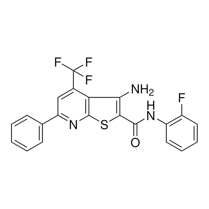Merck 3-AMINO-N-(2-F-PH)-6-PH-4-(TRIFL-