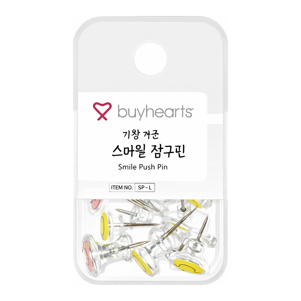 OFFICENEX 바이하츠 킹왕짱큰 스마일 장구핀(16mm x 26mm)