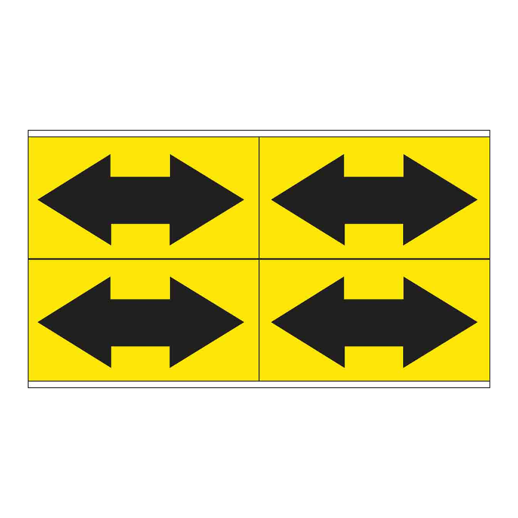 Brady Self-Sticking Vinyl Arrow