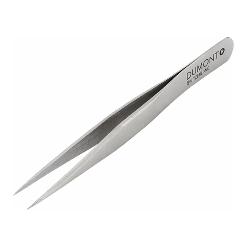 AS ONE Tweezer PrecisIon Clean-Pack, 정밀핀셋 No.3C(가늘고 날카로운 끝)