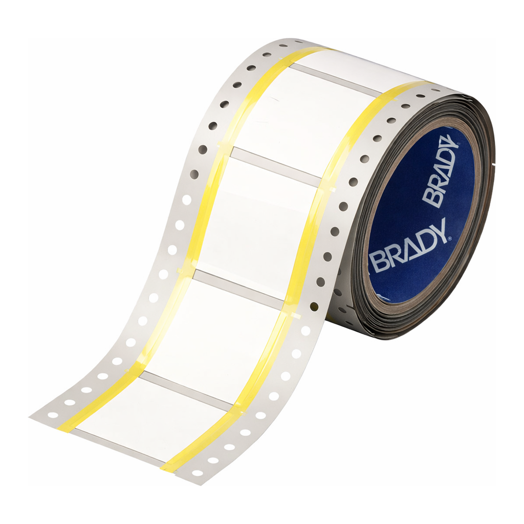 Brady PermaSleeve High Temperature Heat Shrink Labels, 1" Dia, for 3" Core Printers