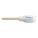 Thermo Fisher Scientific Fisher Branded PurSwab 6 in. Large Foam over Cotton Swab w/Wooden Handle