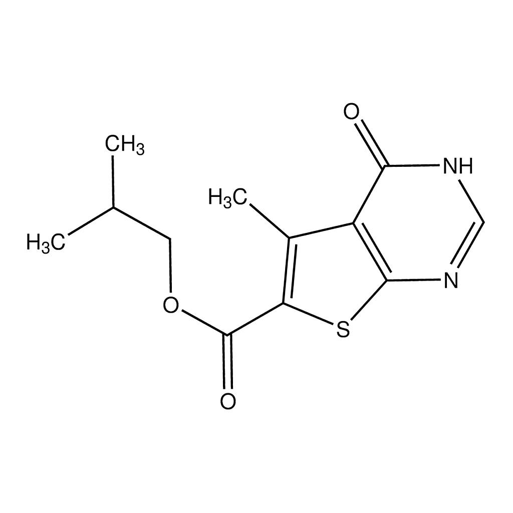 Merck Isobutyl 5-methyl-4-oxo-3,4-dihydrothieno[2,3-d]pyrimidine-6-carboxylate