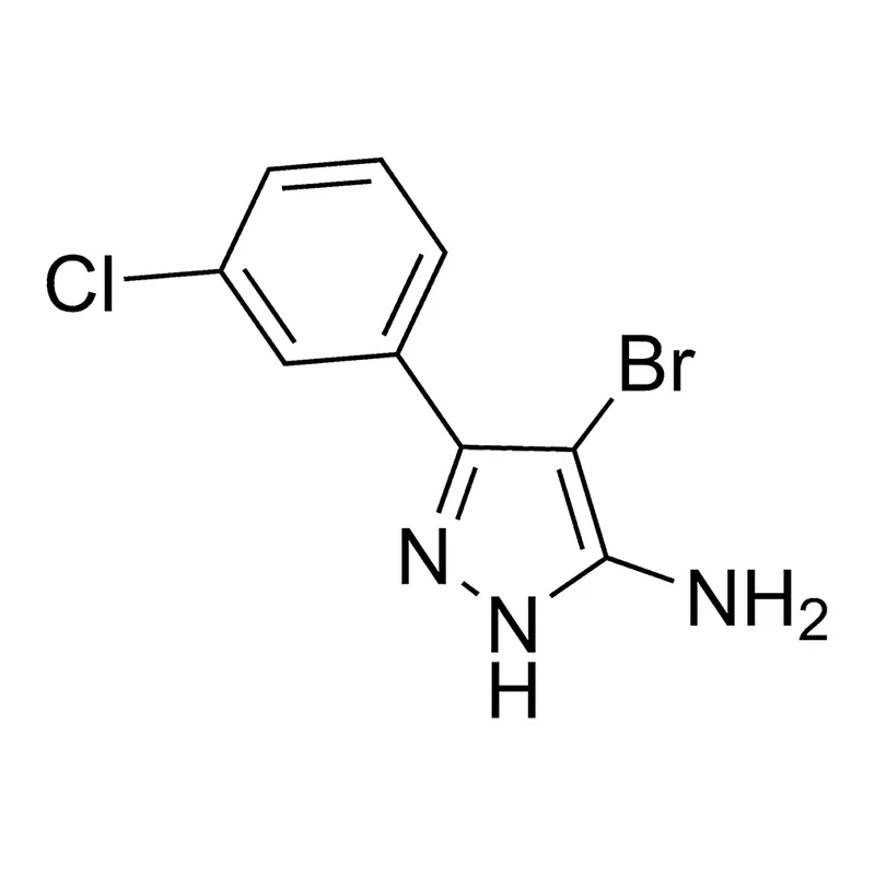 Merck 4-Bromo-3-(3-chlorophenyl)-1H-pyrazol-5-amine