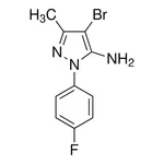 Merck 4-Bromo-1-(4-fluorophenyl)-3-methyl-1H-pyrazol-5-amine