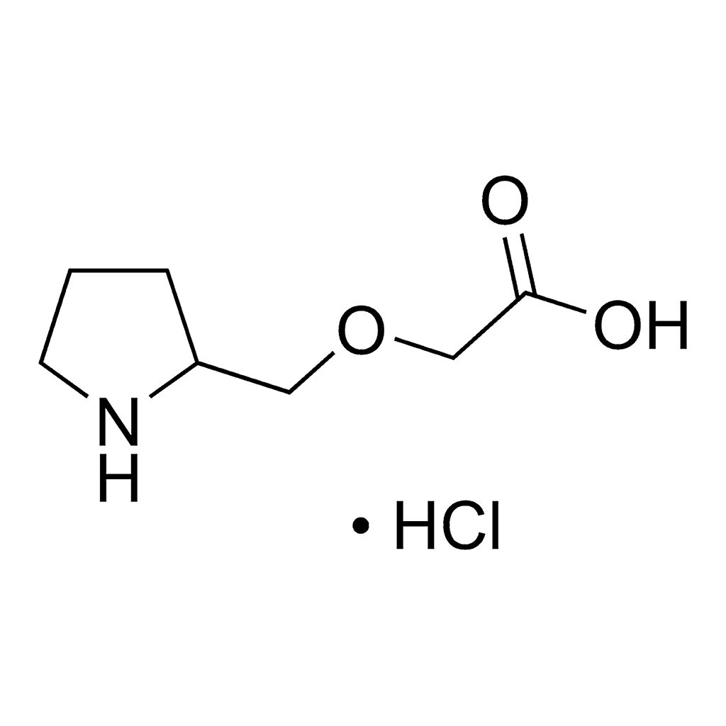 Merck (2-Pyrrolidinylmethoxy)acetic acid hydrochloride