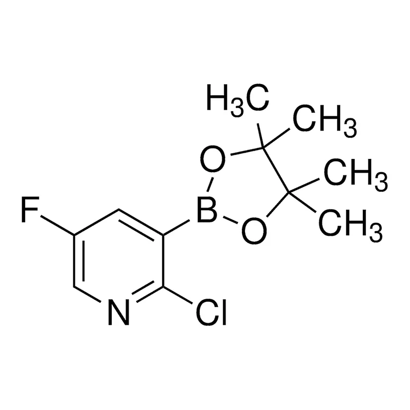 Merck 2-Chloro-5-fluoro-3-(4,4,5,5-tetramethyl-1,3,2-dioxaborolan-2-yl)pyridine