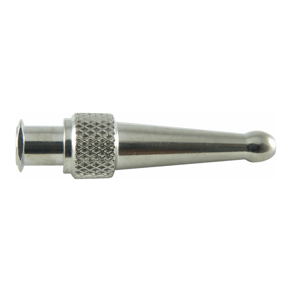 Merck Adapter, FLL to Pomeroy ear tip (plated brass)