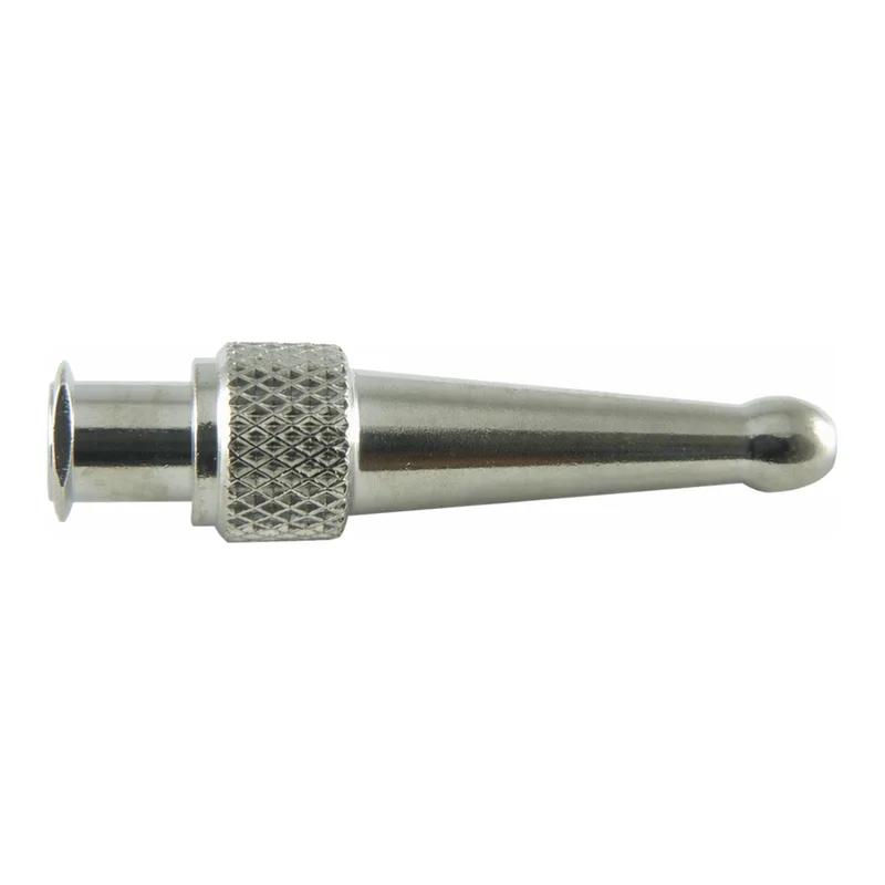 Merck Adapter, FLL to Pomeroy ear tip (plated brass)