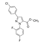Merck Methyl 3-(4-chlorophenyl)-1-(2,4-difluorophenyl)-1H-pyrazole-5-carboxylate