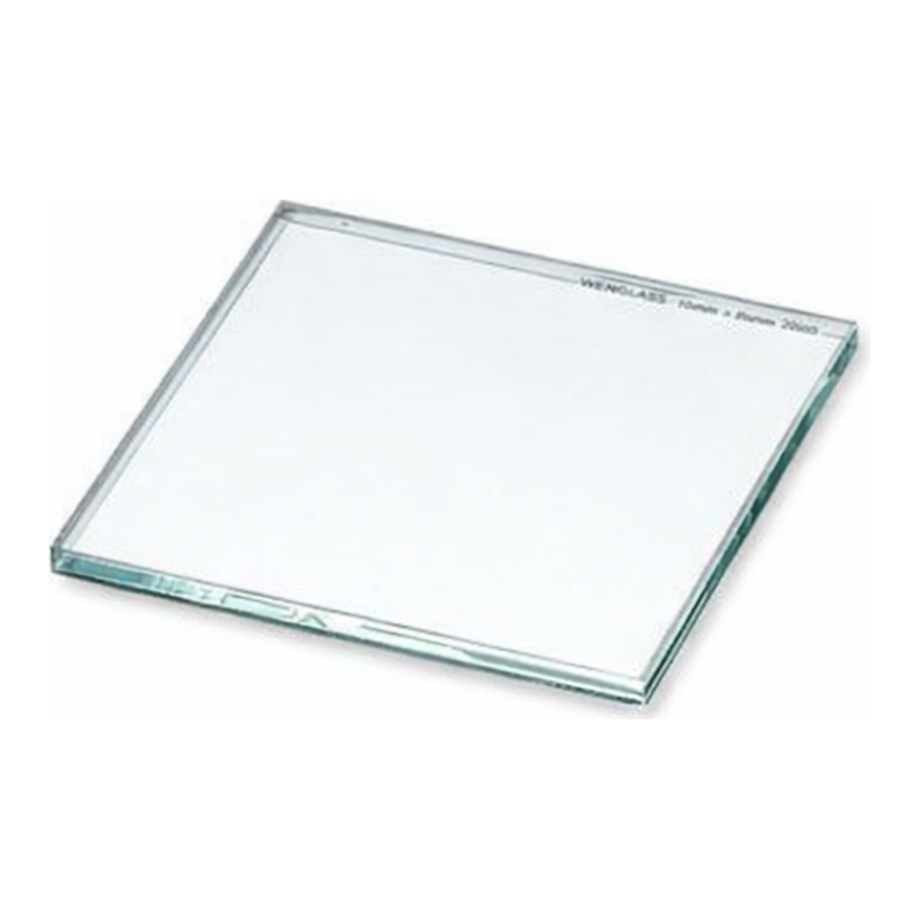 AS ONE Glass Square Blue Plate(Soda Glass) Thickness 3.0mm, 각형 유리 청판(소다 유리) 두께 3.0mm