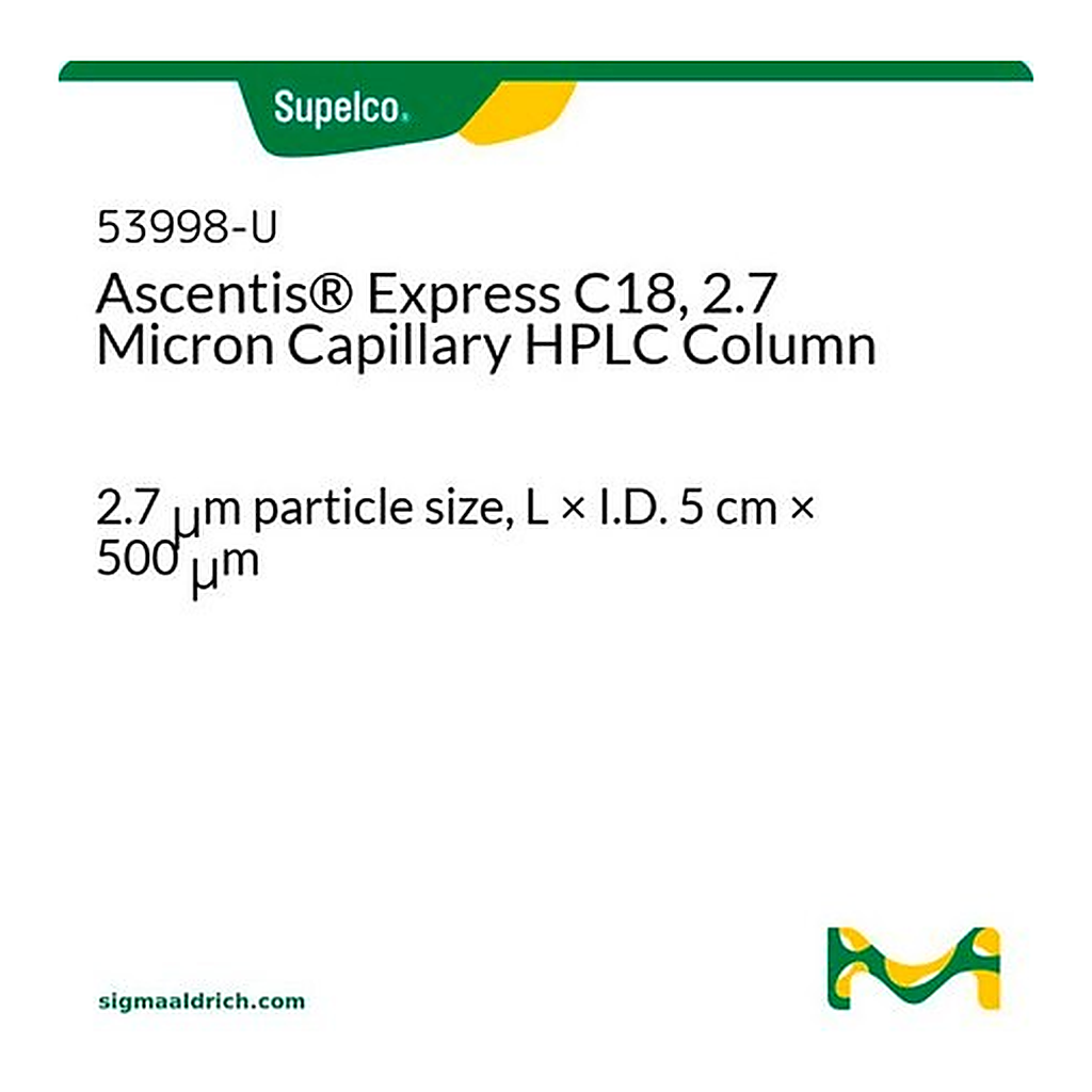 Merck ASCENTIS EXPRESS C18 2.7UM 5CM X 0.5MM