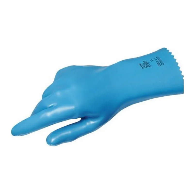 AS ONE Thick Chemical Resistance Glove (Jersette 300), 두꺼운 내약품 장갑
