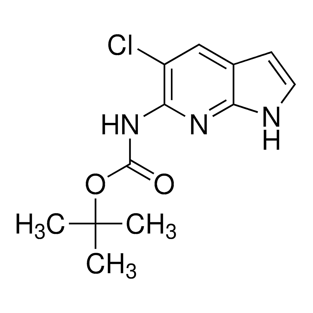 Merck tert-Butyl (5-chloro-1H-pyrrolo[2,3-b]pyridin-6-yl)carbamate