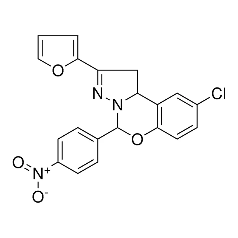 Merck 8-CL-2-FURAN-2-YL-4(4-NITRO-PH)1-