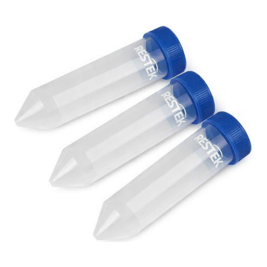 Restek Q-Sep QuEChERS empty 50ml Centrifuge tubes w/ caps 500pk