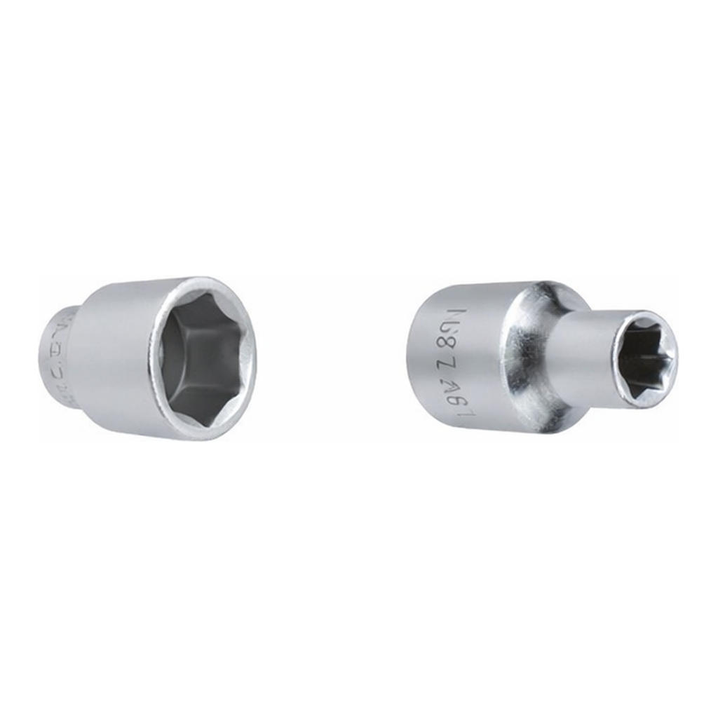 OFFICENEX [P]1/4인치 6각 핸드소켓/9mm/전장25mm/NAVI)