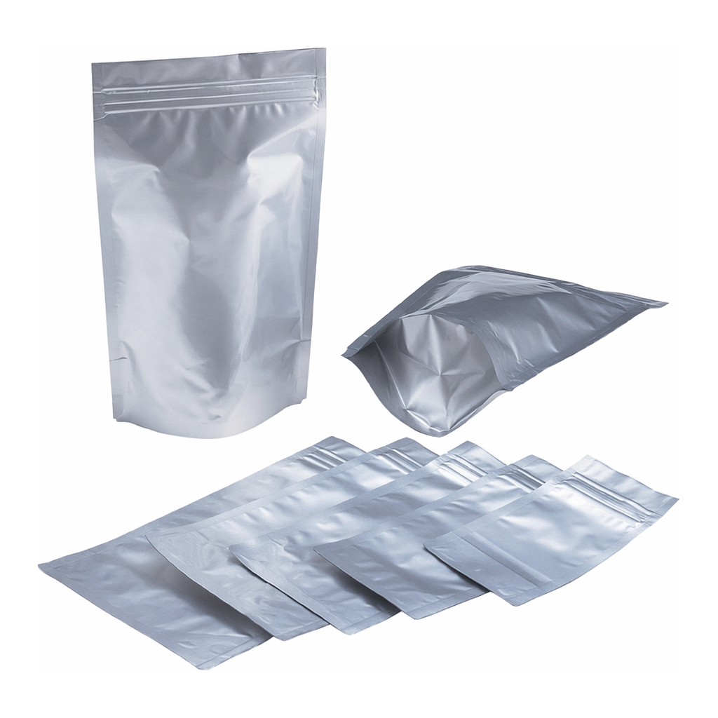 AS ONE 5 Ply Laminated Aluminium Zipper Bag (LAMI-ZIP)(γ-Ray Sterile), 5층 라미네이트 알루미늄 지퍼팩 (라미짚)(감마선 멸균필)
