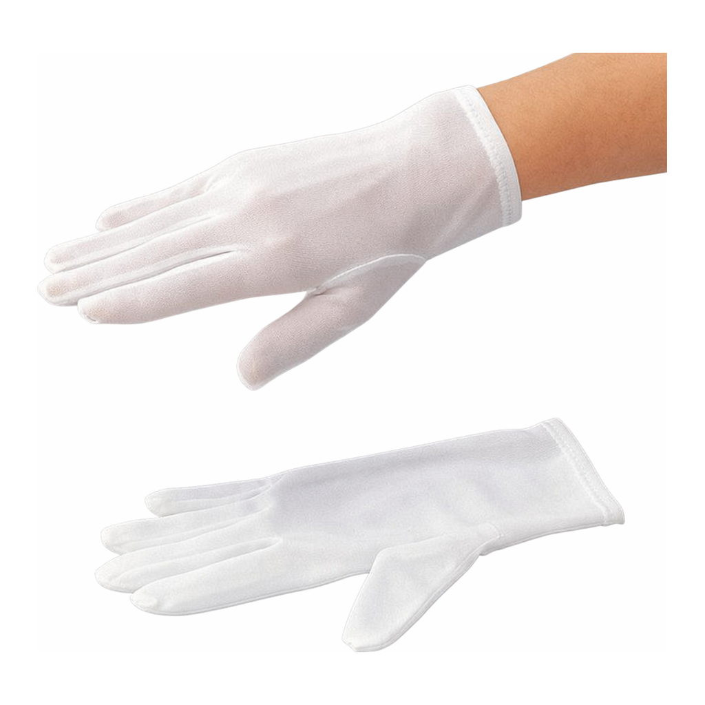 AS ONE Quality Control Glove (Nylon Half), 품질관리 장갑 (나일론 하프)