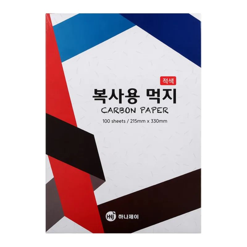 OFFICENEX 하나제이 먹지 적색 100매