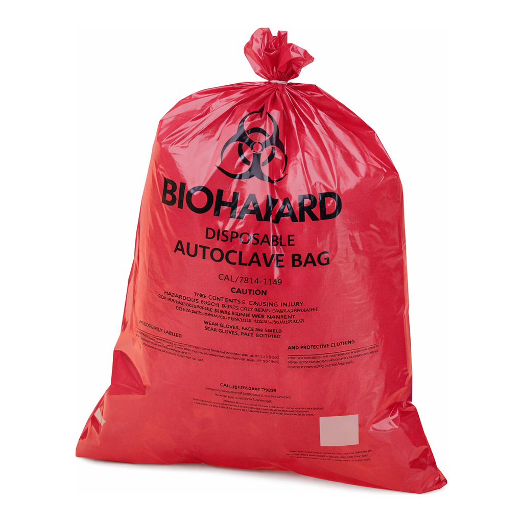 Merck Super strength biohazard disposal bags