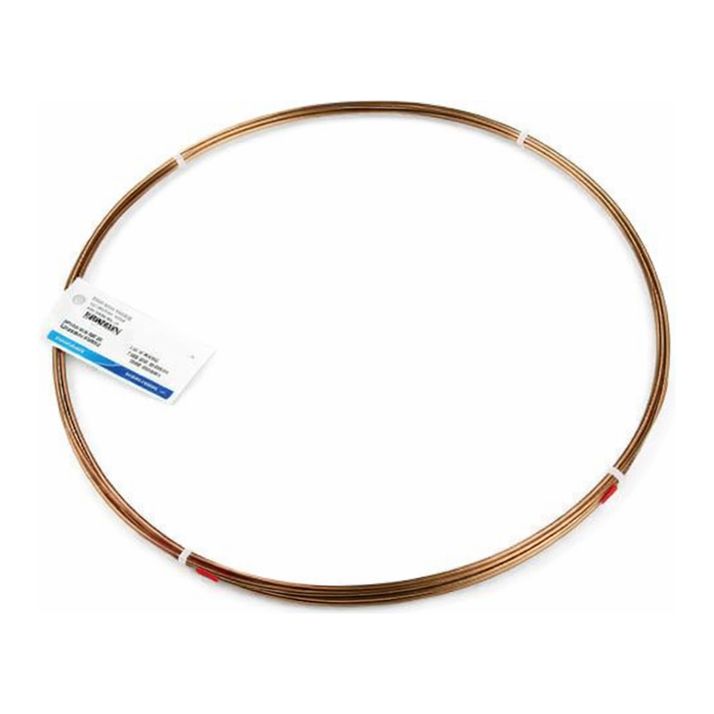Restek Tubing, Sulfinert, 304SS Welded/Drawn Tubing .010in ID x 1/16in OD Sulfinert, 100ft Roll