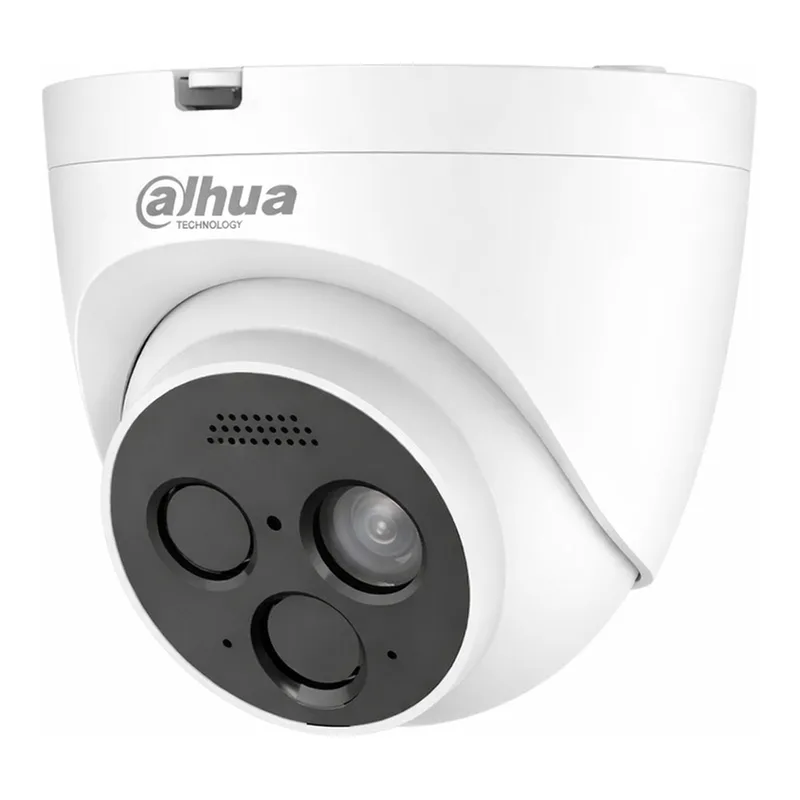 Dahua Technology 다후아 열화상 센서내장 IP Camera DTS-FT121LDN 화재이미지+온도체크후 알람 실화상카메라 AI기능 200만화소 4mm 화재감지거리 10m이내 온도표시안됨 마이크스피커