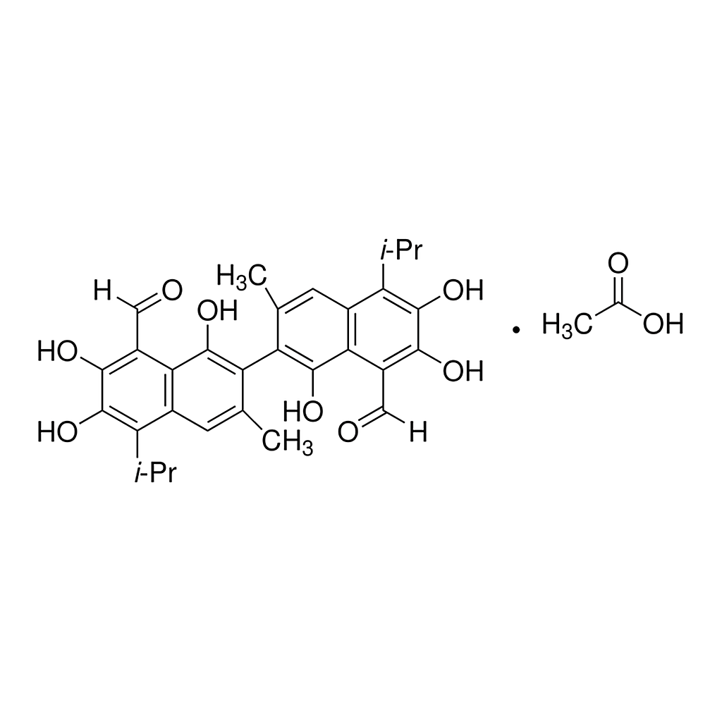 Merck (+/-)-Gossypol-acetic acid
