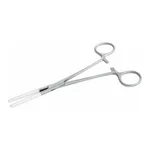 Daihan Science Hammacher Hi-grade Tubing Clamp Forceps, Safety Plastic-coated Clamp Heads, L16