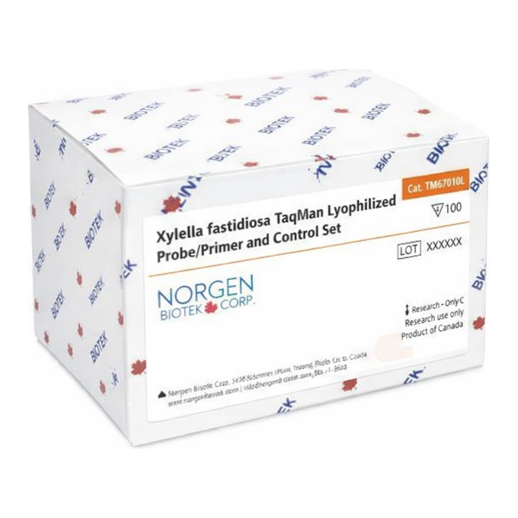 Norgen Xylella fastidiosa TaqMan Lyophilized Probe/Primer and Control Set