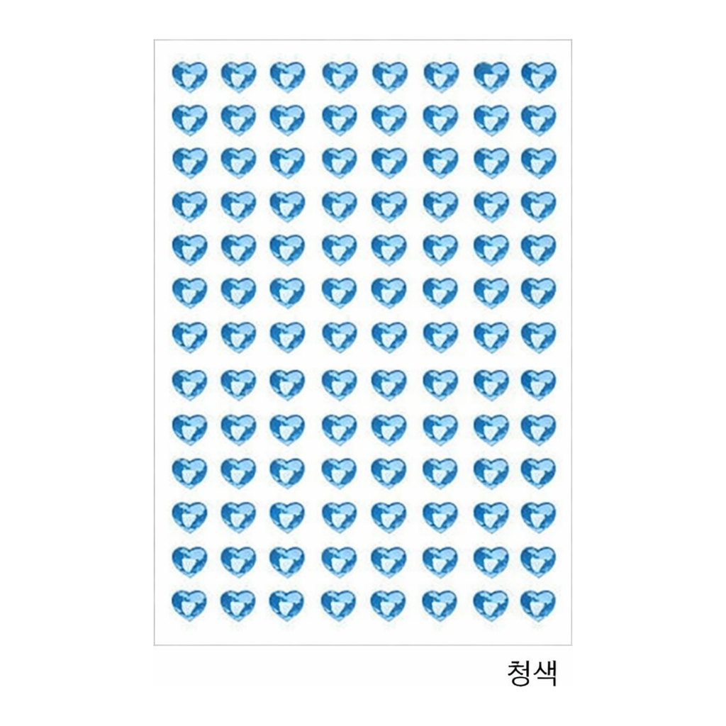 OFFICENEX 홀로그램견출지 20-6000B 청색(6*5.7 7장)