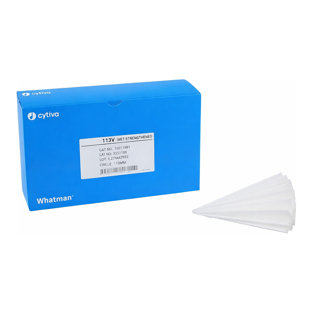 CYTIVA 1213-185 / Grade 113V 습윤강도 강화 종이 필터 (Qualitative Filter Pape), 주름형, 185mm[100EA/PK]