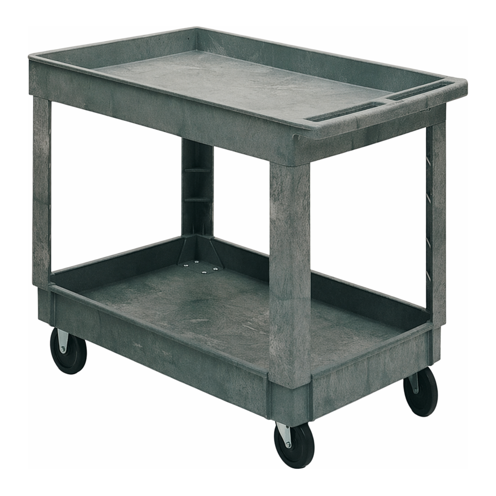 Merck Rubbermaid(R) heavy-duty lab carts