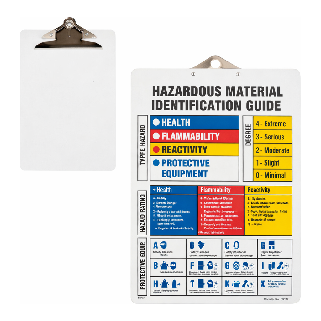 Brady HMIG CLIPBOARD 9X13 INSTABILITY