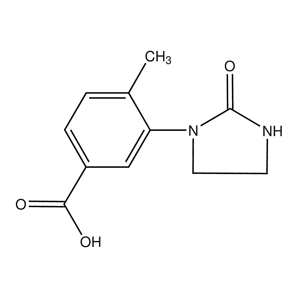 Merck 4-Methyl-3-(2-oxoimidazolidin-1-yl)benzoic acid