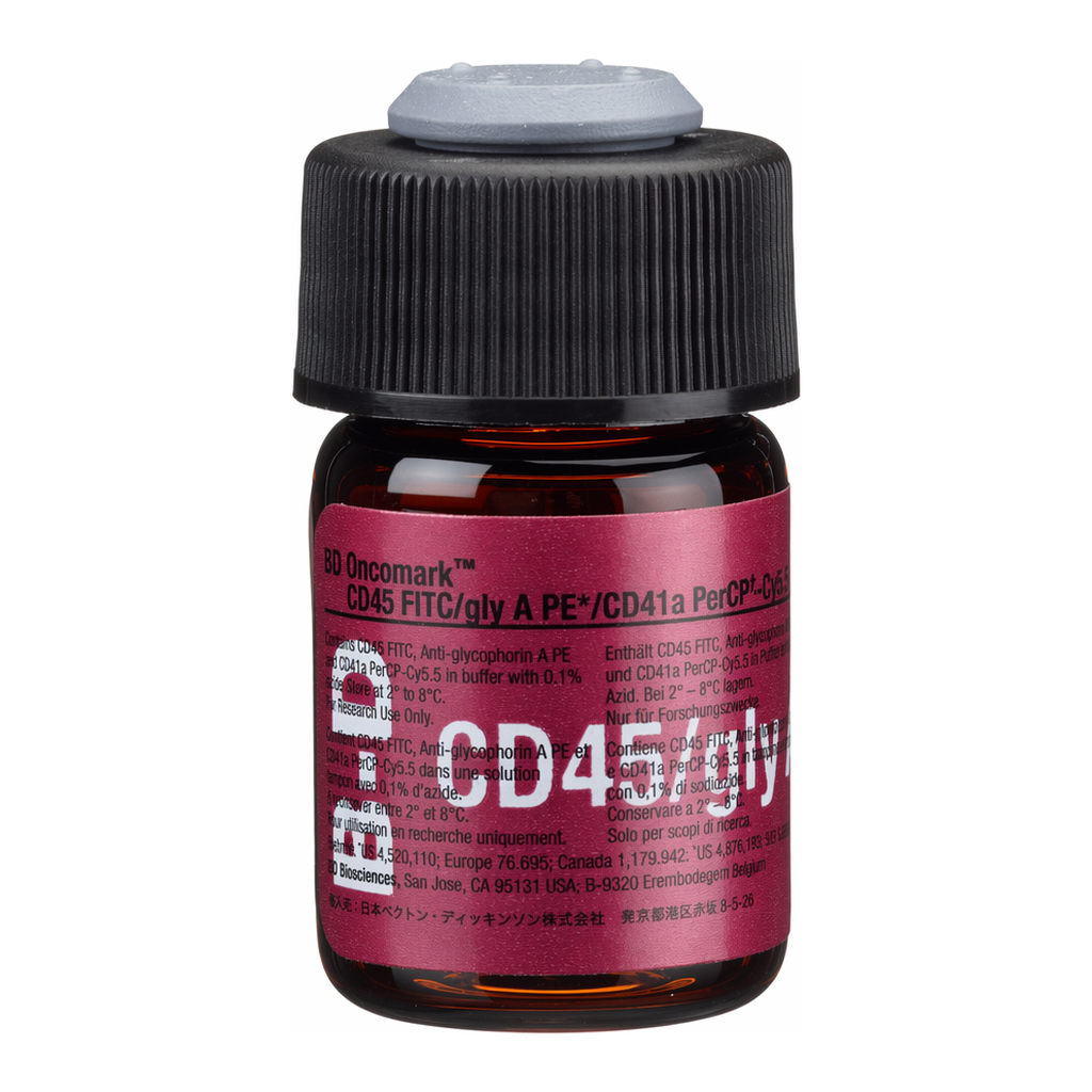 BD Anti-Human CD45 FITC/Gly A PE/CD41a PerCP-Cy5.5