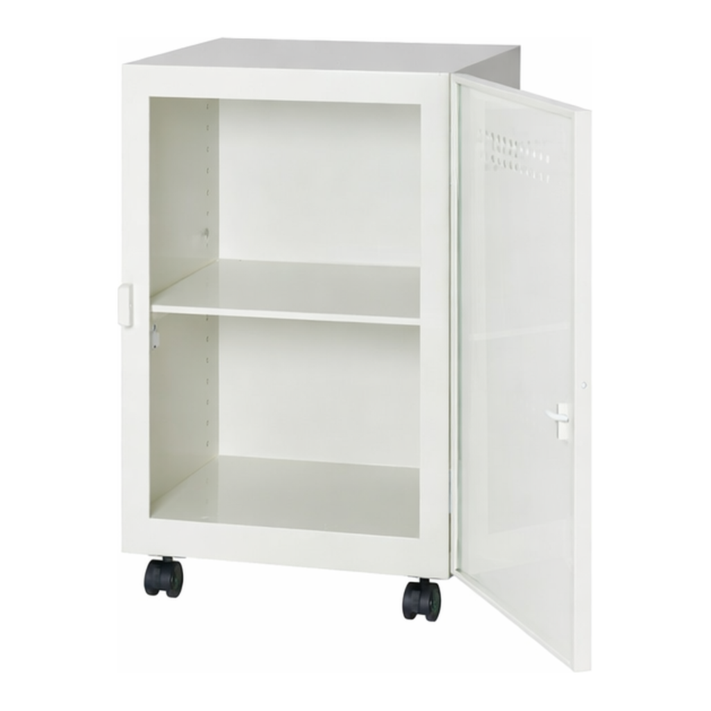 AS ONE 1-4015-02 PVC Chemical Cabinets 400 x 400 x 662 mm　UT-YK01K