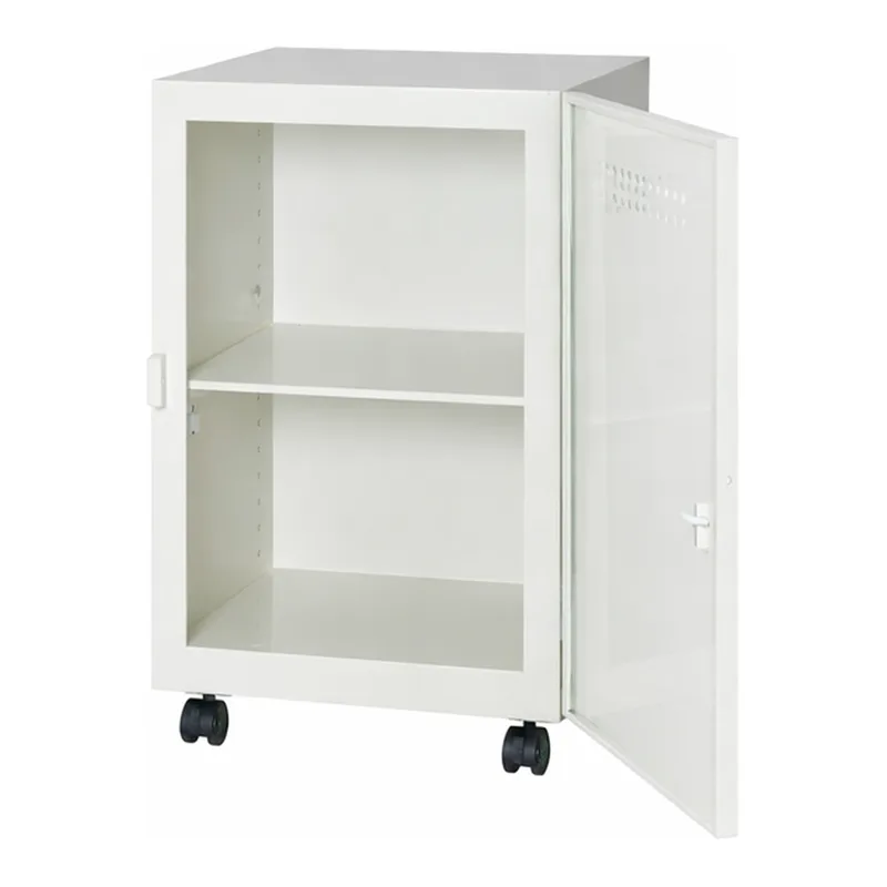 AS ONE 1-4015-02 PVC Chemical Cabinets 400 x 400 x 662 mm UT-YK01K