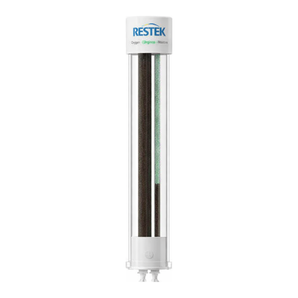 Restek Super-Clean Gas Filters, Replacement Oxygen Filter, Ultra High Capacity, Brass