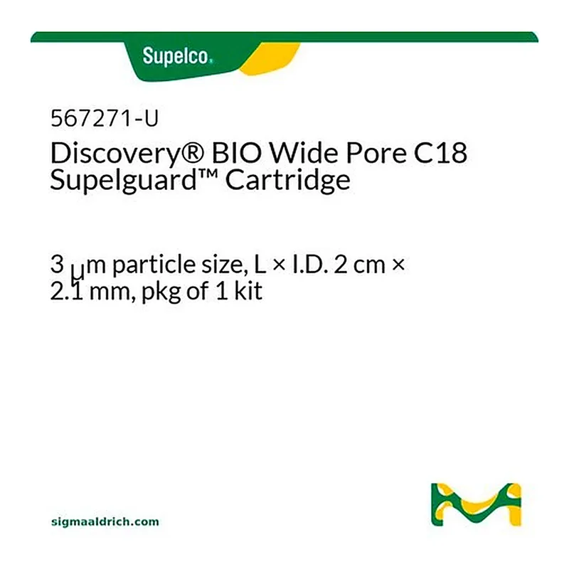 Merck KIT WIDE PORE C18 3UM 2CMX2.1MM &